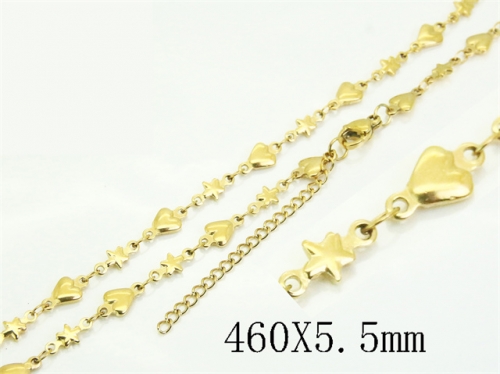 HY Wholesale Stainless Steel 316L Jewelry Hot sale Necklaces-HY92N0235HWW