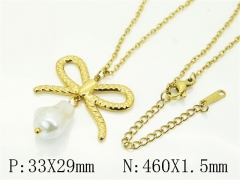 HY Wholesale Stainless Steel 316L Jewelry Hot sale Necklaces-HY80N1023ML