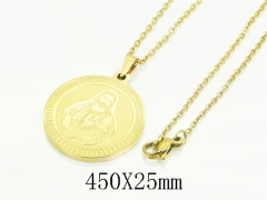 HY Wholesale Stainless Steel 316L Jewelry Hot sale Necklaces-HY74N0265AMO