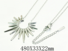 HY Wholesale Stainless Steel 316L Jewelry Hot sale Necklaces-HY94N0142NB