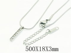 HY Wholesale Stainless Steel 316L Jewelry Hot sale Necklaces-HY59N0094LL