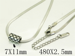 HY Wholesale Stainless Steel 316L Jewelry Hot sale Necklaces-HY04N0097PQ