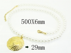 HY Wholesale Stainless Steel 316L Jewelry Hot sale Necklaces-HY80N0972OE