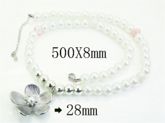 HY Wholesale Stainless Steel 316L Jewelry Hot sale Necklaces-HY80N0979OS