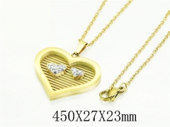 HY Wholesale Stainless Steel 316L Jewelry Hot sale Necklaces-HY74N0266OL