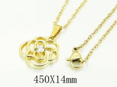 HY Wholesale Stainless Steel 316L Jewelry Hot sale Necklaces-HY89N0069OL