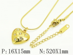 HY Wholesale Stainless Steel 316L Jewelry Hot sale Necklaces-HY59N0109M5