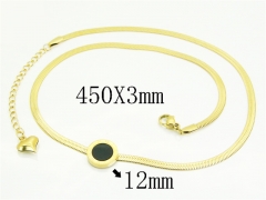 HY Wholesale Stainless Steel 316L Jewelry Hot sale Necklaces-HY94N0165HDD