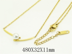 HY Wholesale Stainless Steel 316L Jewelry Hot sale Necklaces-HY41N0439ML