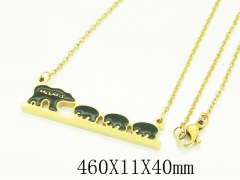 HY Wholesale Stainless Steel 316L Jewelry Hot sale Necklaces-HY02N0101NA