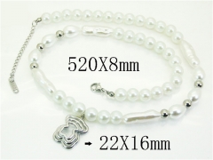 HY Wholesale Stainless Steel 316L Jewelry Hot sale Necklaces-HY80N0982OL