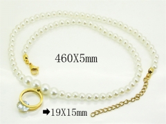 HY Wholesale Stainless Steel 316L Jewelry Hot sale Necklaces-HY26N0098MA