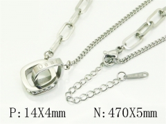 HY Wholesale Stainless Steel 316L Jewelry Hot sale Necklaces-HY04N0078HIW