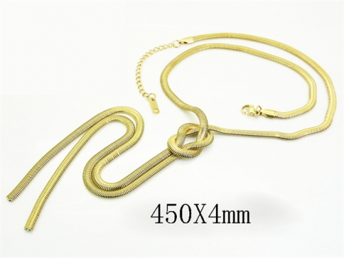 HY Wholesale Stainless Steel 316L Jewelry Hot sale Necklaces-HY80N0970HHS