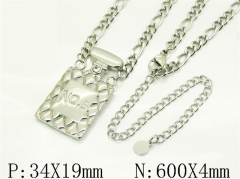 HY Wholesale Stainless Steel 316L Jewelry Hot sale Necklaces-HY04N0087HKC