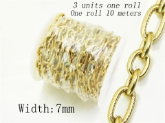 HY Wholesale Chain Jewelry 316 Stainless Steel Jewelry Chain-HY70A3043HHLD