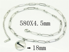 HY Wholesale Stainless Steel 316L Jewelry Hot sale Necklaces-HY04N0067HHX