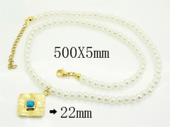 HY Wholesale Stainless Steel 316L Jewelry Hot sale Necklaces-HY26N0093NQ