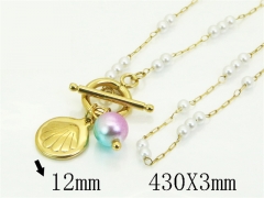 HY Wholesale Stainless Steel 316L Jewelry Hot sale Necklaces-HY32N0883HEE