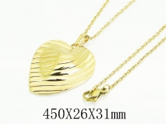 HY Wholesale Stainless Steel 316L Jewelry Hot sale Necklaces-HY74N0258LO