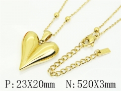 HY Wholesale Stainless Steel 316L Jewelry Hot sale Necklaces-HY30N0197OQ