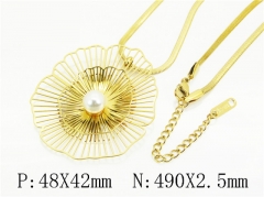 HY Wholesale Stainless Steel 316L Jewelry Hot sale Necklaces-HY80N0993HDL