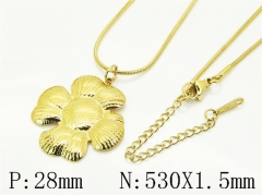 HY Wholesale Stainless Steel 316L Jewelry Hot sale Necklaces-HY80N1025MW