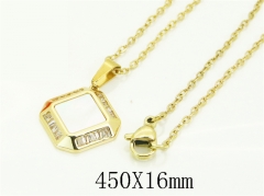 HY Wholesale Stainless Steel 316L Jewelry Hot sale Necklaces-HY89N0073WOL