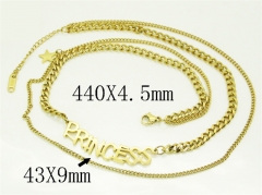 HY Wholesale Stainless Steel 316L Jewelry Hot sale Necklaces-HY04N0004HHE