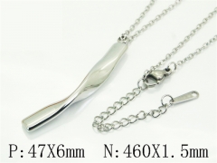 HY Wholesale Stainless Steel 316L Jewelry Hot sale Necklaces-HY80N1020KE