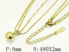 HY Wholesale Stainless Steel 316L Jewelry Hot sale Necklaces-HY04N0111HIR