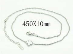 HY Wholesale Stainless Steel 316L Jewelry Hot sale Necklaces-HY32N0887OL