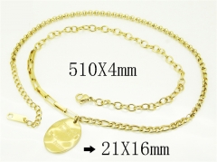 HY Wholesale Stainless Steel 316L Jewelry Hot sale Necklaces-HY04N0002PQ