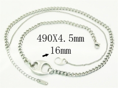 HY Wholesale Stainless Steel 316L Jewelry Hot sale Necklaces-HY04N0083HHE