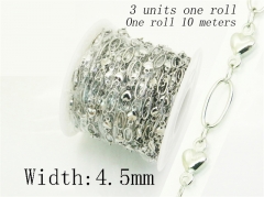 HY Wholesale Chain Jewelry 316 Stainless Steel Jewelry Chain-HY70A2875MLX