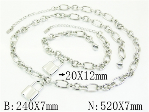 HY Wholesale Stainless Steel 316L Jewelry Hot sale Necklaces-HY30S0220HID