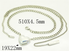 HY Wholesale Stainless Steel 316L Jewelry Hot sale Necklaces-HY04N0038HIS