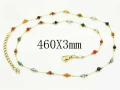 HY Wholesale Stainless Steel 316L Jewelry Hot sale Necklaces-HY53N0170PW