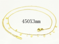 HY Wholesale Stainless Steel 316L Jewelry Hot sale Necklaces-HY41N0433NL