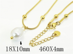 HY Wholesale Stainless Steel 316L Jewelry Hot sale Necklaces-HY30N0195OE