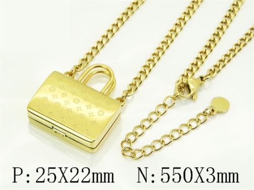 HY Wholesale Stainless Steel 316L Jewelry Hot sale Necklaces-HY04N0062HNE