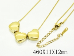 HY Wholesale Stainless Steel 316L Jewelry Hot sale Necklaces-HY80N1015NL