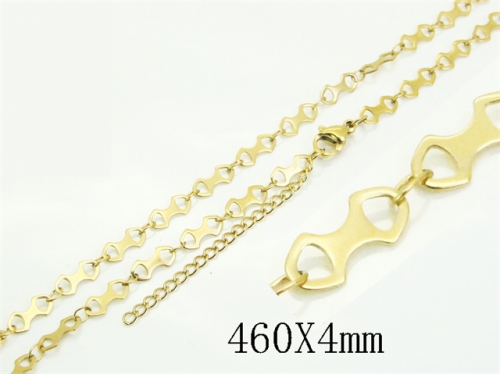 HY Wholesale Stainless Steel 316L Jewelry Hot sale Necklaces-HY92N0233HSS