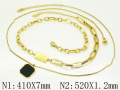 HY Wholesale Stainless Steel 316L Jewelry Hot sale Necklaces-HY04N0007HID