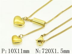 HY Wholesale Stainless Steel 316L Jewelry Hot sale Necklaces-HY04N0025HJZ