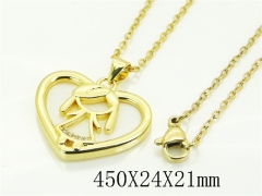 HY Wholesale Stainless Steel 316L Jewelry Hot sale Necklaces-HY89N0068PC