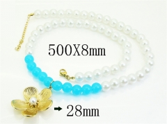 HY Wholesale Stainless Steel 316L Jewelry Hot sale Necklaces-HY80N0980OL