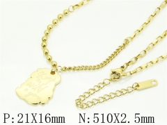 HY Wholesale Stainless Steel 316L Jewelry Hot sale Necklaces-HY04N0022HDD