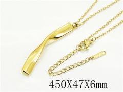 HY Wholesale Stainless Steel 316L Jewelry Hot sale Necklaces-HY80N0999LA