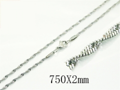 HY Wholesale Chain Jewelry 316 Stainless Steel Jewelry Chain-HY61N1138JC